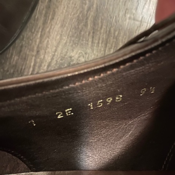 Prada Brown Leather Lace Up Shoes Size 10.5 - Picture 10 of 16